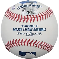 Balle de baseball autographiée par Jesús Made des Milwaukee Brewers avec inscription « B2B Minor League POTY '24 '25