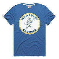 T-shirt hommage pour homme Hyper Local Tri-Blend des Royal Milwaukee Brewers