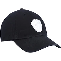 Men's '47 Black Milwaukee Brewers Challenger Adjustable Hat