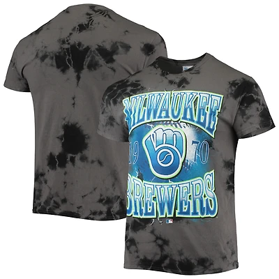 '47 Charcoal Milwaukee Brewers Wonder Boy T-shirt tubulaire vintage pour homme