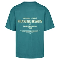 T-shirt homme '47 Hunter Green Milwaukee Brewers Leon Foundation