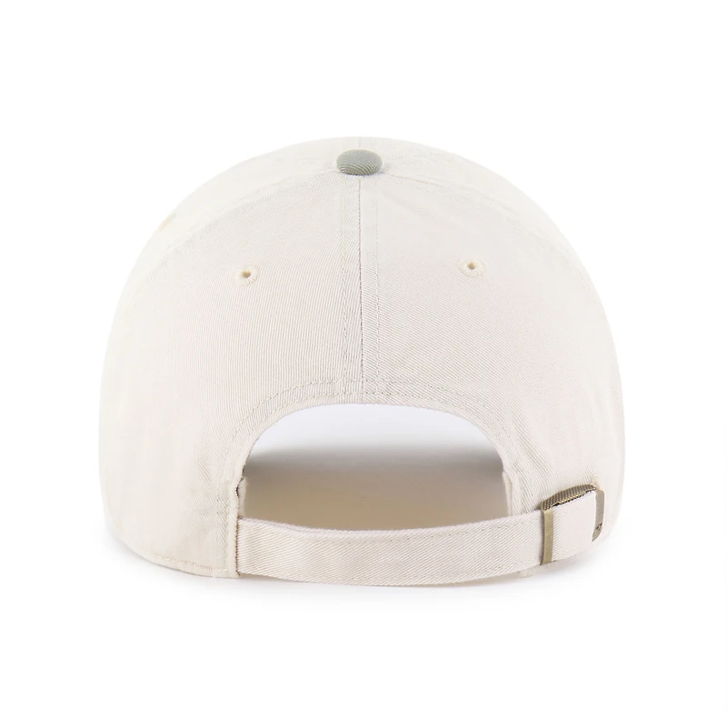 Men's '47  Natural/Olive Milwaukee Brewers Two-Tone Fashion Clean Up Adjustable Hat