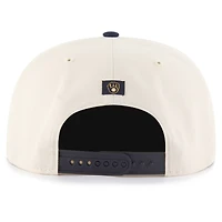Men's '47  Natural Milwaukee Brewers Payson Captain Adjustable Hat