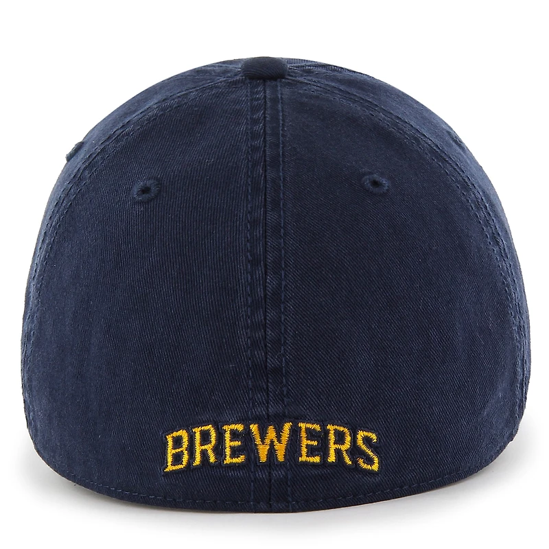 Casquette ajustée '47 Navy Milwaukee Brewers Franchise Logo pour hommes