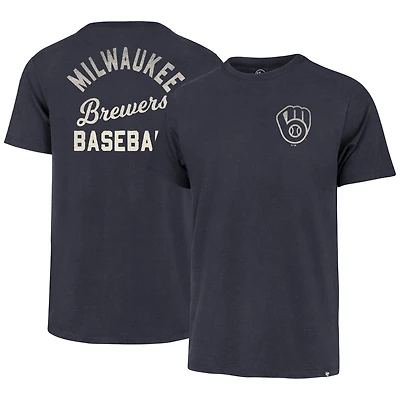 T-shirt homme '47 Navy Milwaukee Brewers Turn Back Franklin