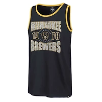 Débardeur '47 Navy Milwaukee Brewers Upload Franklin pour hommes