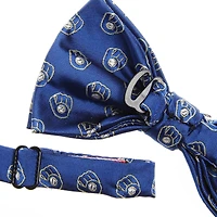Men's Blue Milwaukee Brewers Repeat Bow Tie