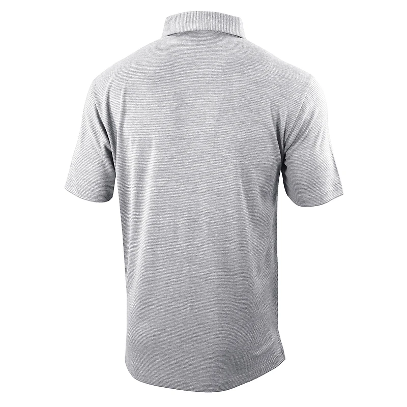 Polo Columbia gris pour homme Milwaukee Brewers Omni-Wick