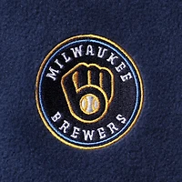 Columbia Navy Milwaukee Brewers Steens Mountain Veste entièrement zippée pour homme