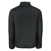 Veste matelassée isolante PrimaLoft Rainier Eco noire pour homme Cutter & Buck des Milwaukee Brewers, grande taille