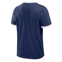 Men's Darius Rucker Collection by Fanatics  Navy Milwaukee Brewers Washed Ringer T-Shirt