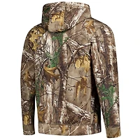 Men's Dunbrooke  Camo Milwaukee Brewers Trophy Realtree Full-Zip Hoodie