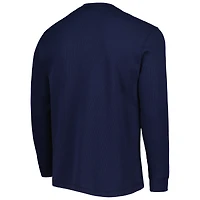 T-shirt à manches longues pour homme Dunbrooke Milwaukee Brewers bleu marine Maverick