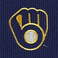 T-shirt à manches longues pour homme Dunbrooke Milwaukee Brewers bleu marine Maverick