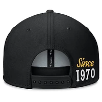 Casquette à pression noire pour hommes Fanatics Milwaukee Brewers Walk-Off Bullpen
