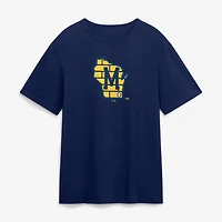 Men's Fanatics Navy Milwaukee Brewers Alternate Logo Legacy T-Shirt