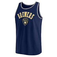 Débardeur Fanatics Navy Milwaukee Brewers Bet pour hommes