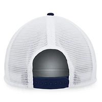Men's Fanatics  Navy Milwaukee Brewers Foam Front Patch Trucker Snapback Hat