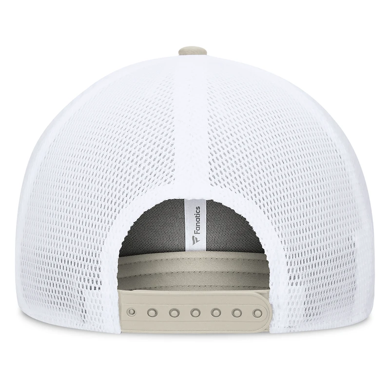 Men's Fanatics Stone Milwaukee Brewers A-Frame Trucker Adjustable Hat