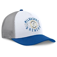 V110793 Brewrs 0F89 MLB NUT Designated A-Frame Foam Front Trucker HATMENSTR 04EE-0F89-MIB-EMB #8