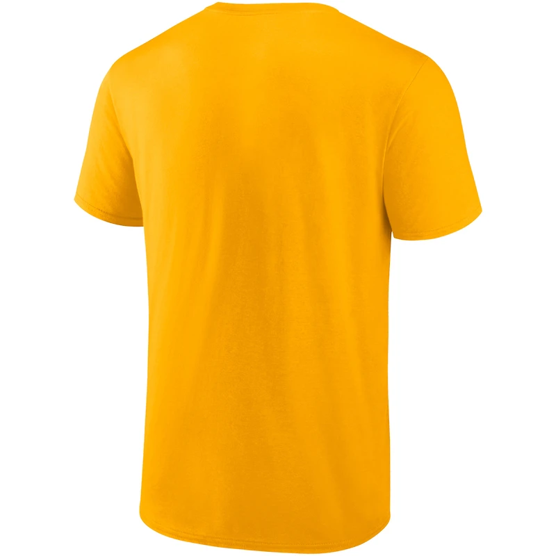 Men's Gold Milwaukee Brewers Iconic Glory Bound T-Shirt
