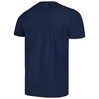 Homage Navy Milwaukee Brewers Gangs All Here T-shirt triple mélange hyper local pour homme