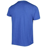 T-shirt à trois mélanges Hyper Local Homage Royal Milwaukee Brewers pour homme