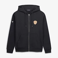 Sweat à capuche zippé Levelwear noir Milwaukee Brewers Podium pour homme