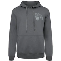 Men's Levelwear Gray Milwaukee Brewers Podium Valiant Pullover Hoodie
