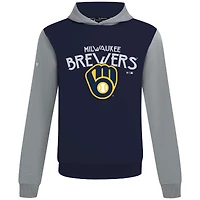 Sweat à capuche bleu marine Levelwear pour homme des Milwaukee Brewers Accolade Ultimate Mission