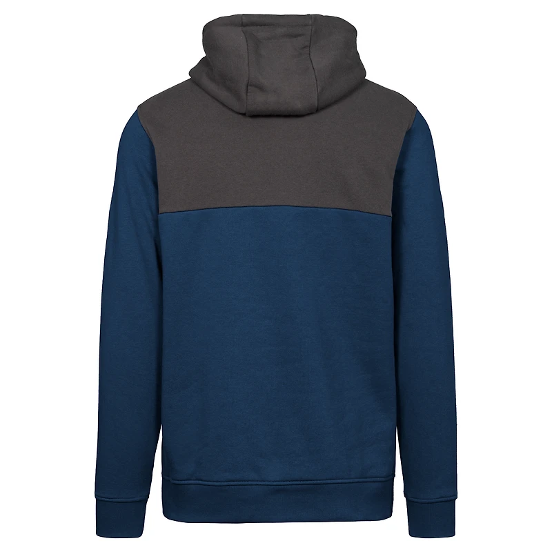 Men's Levelwear  Navy Milwaukee Brewers Chicane Insignia 2.0 Quarter-Zip Hoodie
