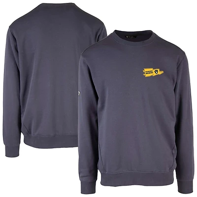 Sweat-shirt à capuche Zane Rafters bleu marine pour homme des Milwaukee Brewers de Levelwear