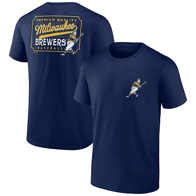 Men's  Navy Milwaukee Brewers Bring It T-Shirt