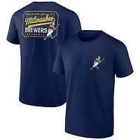 Men's  Navy Milwaukee Brewers Bring It T-Shirt