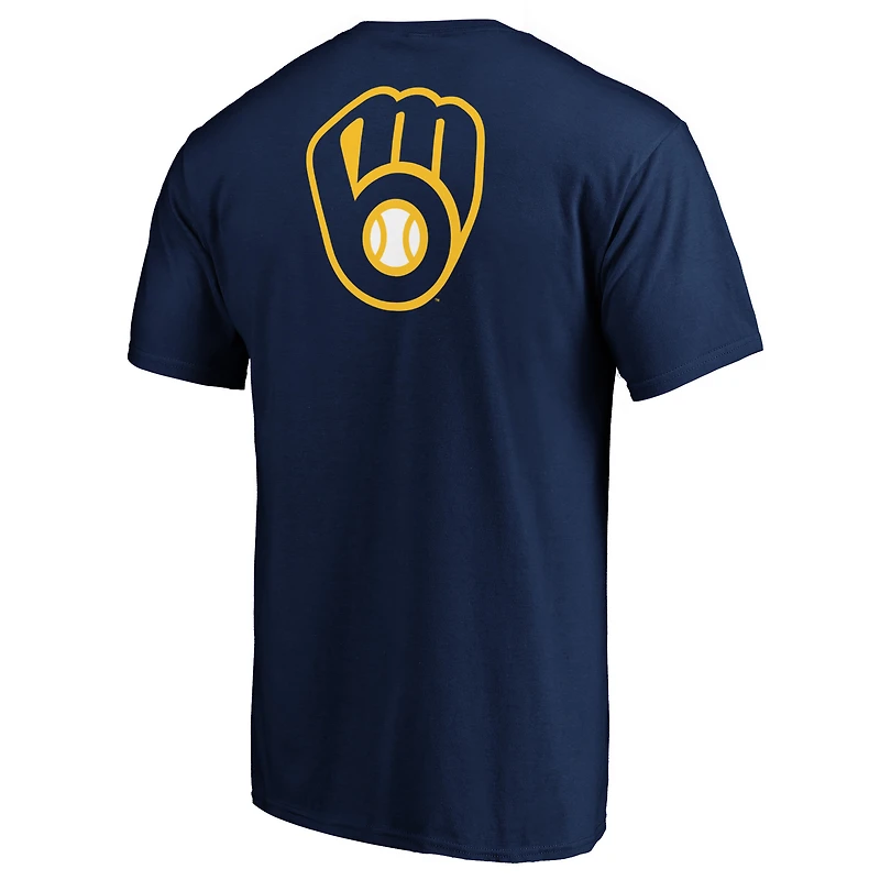 T-shirt bleu marine pour homme des Milwaukee Brewers « End Game »