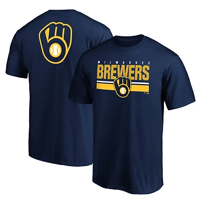 Men's  Navy Milwaukee Brewers End Game T-Shirt
