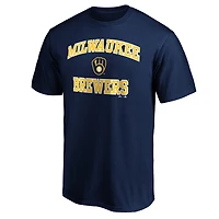 T-shirt bleu marine Heart & Soul des Milwaukee Brewers pour homme