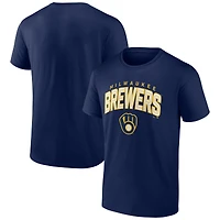 Men's  Navy Milwaukee Brewers Master the Game T-Shirt
