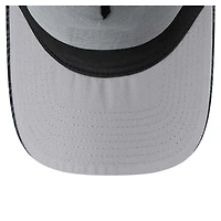 Men's New Era  Black Milwaukee Brewers 9FORTY A-Frame Trucker Adjustable Hat