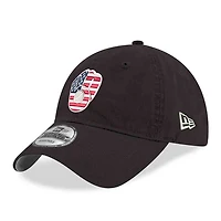 Men's New Era Black Milwaukee Brewers America 250 9TWENTY Adjustable Hat