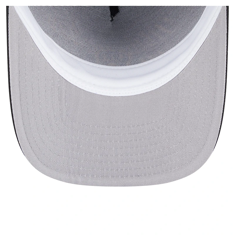 Casquette snapback 9FIFTY A-Frame noire à point de chaînette des Brewers de Milwaukee de New Era pour homme