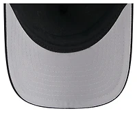 Men's New Era Black Milwaukee Brewers City Initial 9FORTY A-Frame M-Crown Adjustable Trucker Hat