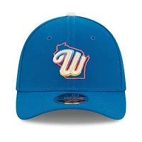 Casquette New Era bleue Milwaukee Brewers 2026 City Connect M-Crown 39THIRTY Flex pour homme