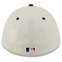 Men's New Era Cream/Navy Milwaukee Brewers USA 250 Fourth of July 39THIRTY M-Crown Flex Hat