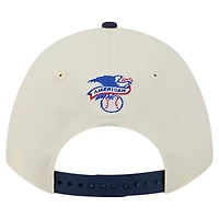 Casquette ajustable New Era crème/bleu roi Milwaukee Brewers World Series 9FORTY M-Crown