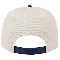 Casquette ajustable New Era 9SEVENTY crème pour homme des Milwaukee Brewers