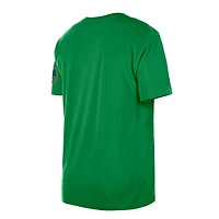 Men's New Era  Kelly Green Milwaukee Brewers St. Patrick's Day Shamrock Fill T-Shirt