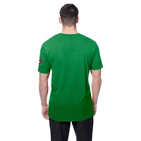 T-shirt à logo trèfle de la Saint-Patrick des Milwaukee Brewers New Era pour homme, vert Kelly
