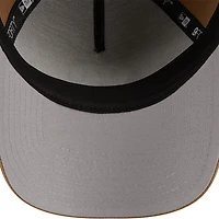 Men's New Era Khaki Milwaukee Brewers A-Frame 9FORTY Adjustable Hat
