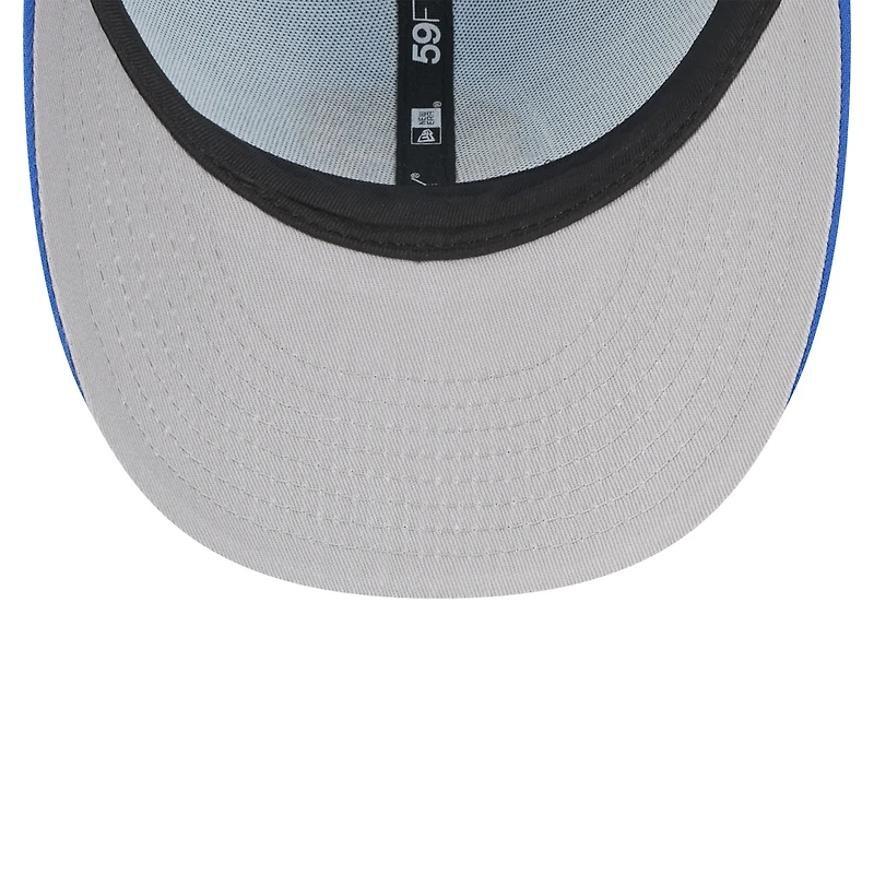 Men's New Era Light Blue/Blue Milwaukee Brewers 2025 Fourth of July Low Profile 59FIFTY Fitted Hat